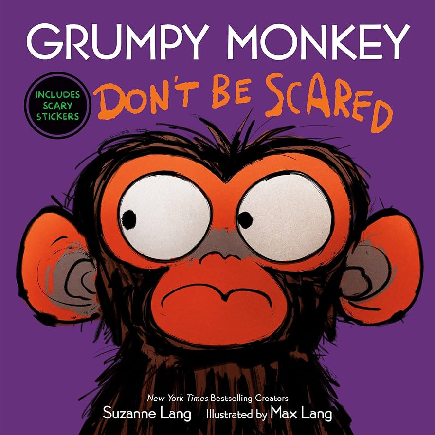 Grumpy Monkey Don't Be Scared: Includes Scary Stickers | Amazon (US)