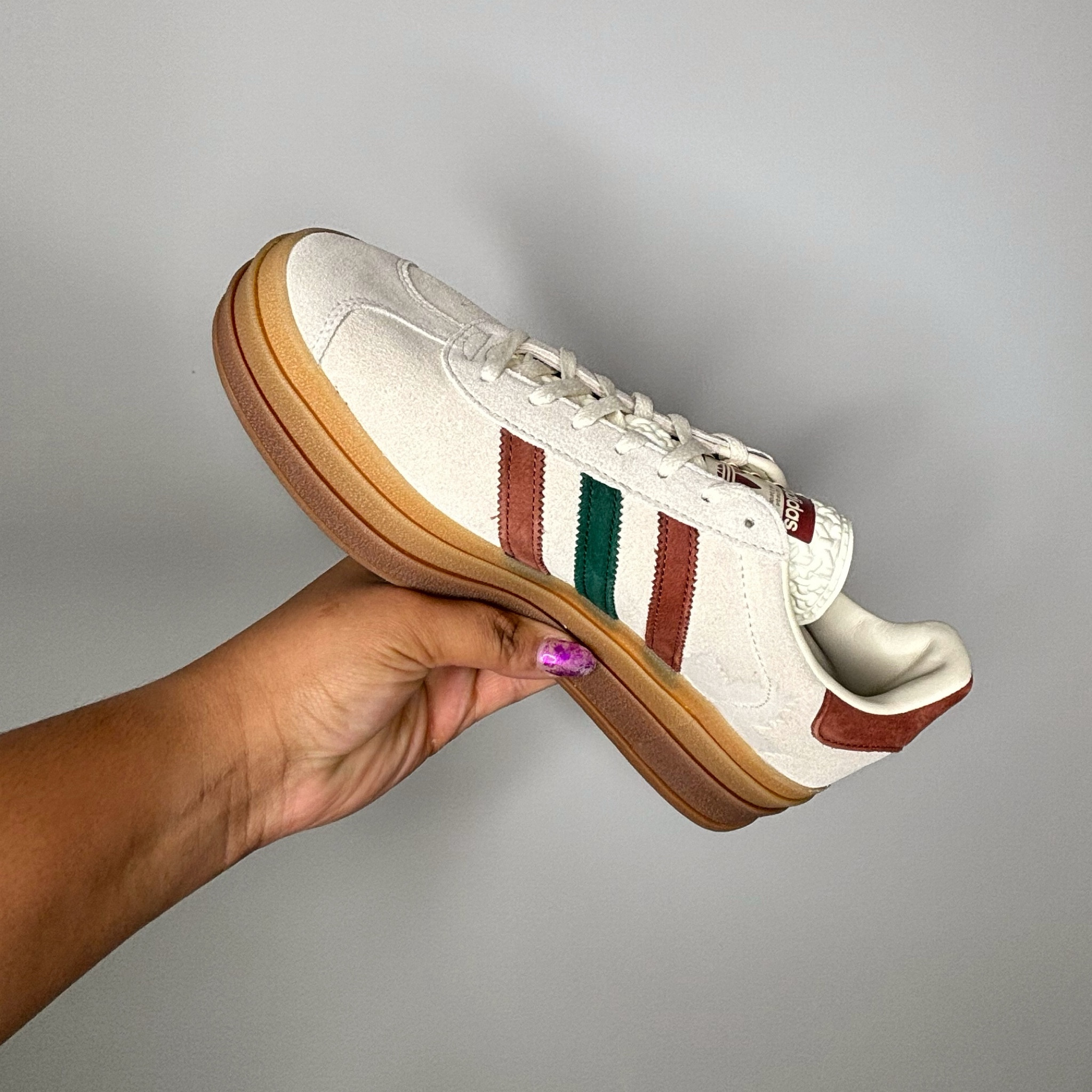 I am 5’3”, so I naturally gravitate towards shoes that have platforms and these Adidas Gazelle’s are perfect! A great neutral shoe that I am excited to style and have in my collection. 

For reference, I am a size 10 in all sneakers (except Jordan 4s, I always have to go up a half size 🫠).

#LTKstyletip #LTKshoecrush #LTKmidsize