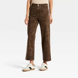 Women's High-Rise Sailor Straight Jeans - Universal Thread™ Mauve 8 | Target