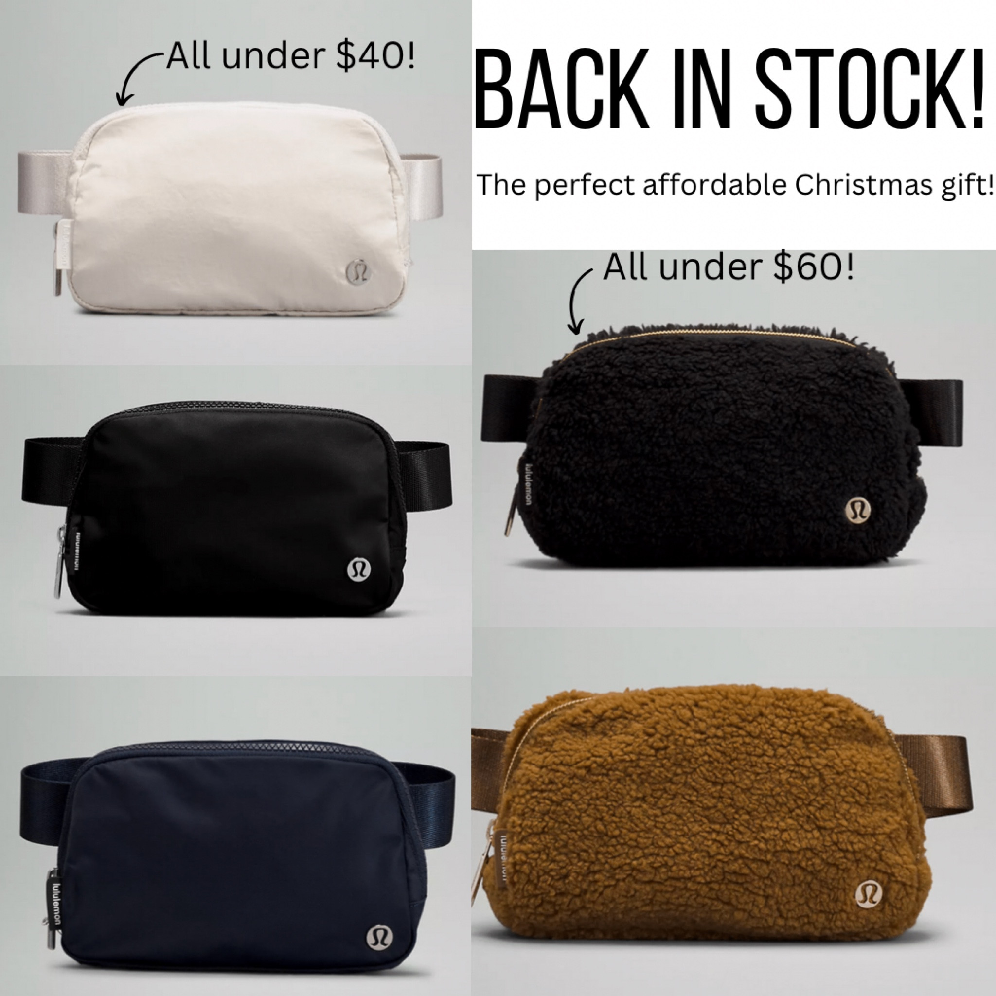 Christmas gift guide, Christmas gift, lululemon, gifts for her, belt bag, affordable gifts

#LTKSeasonal #LTKunder50 #LTKHoliday