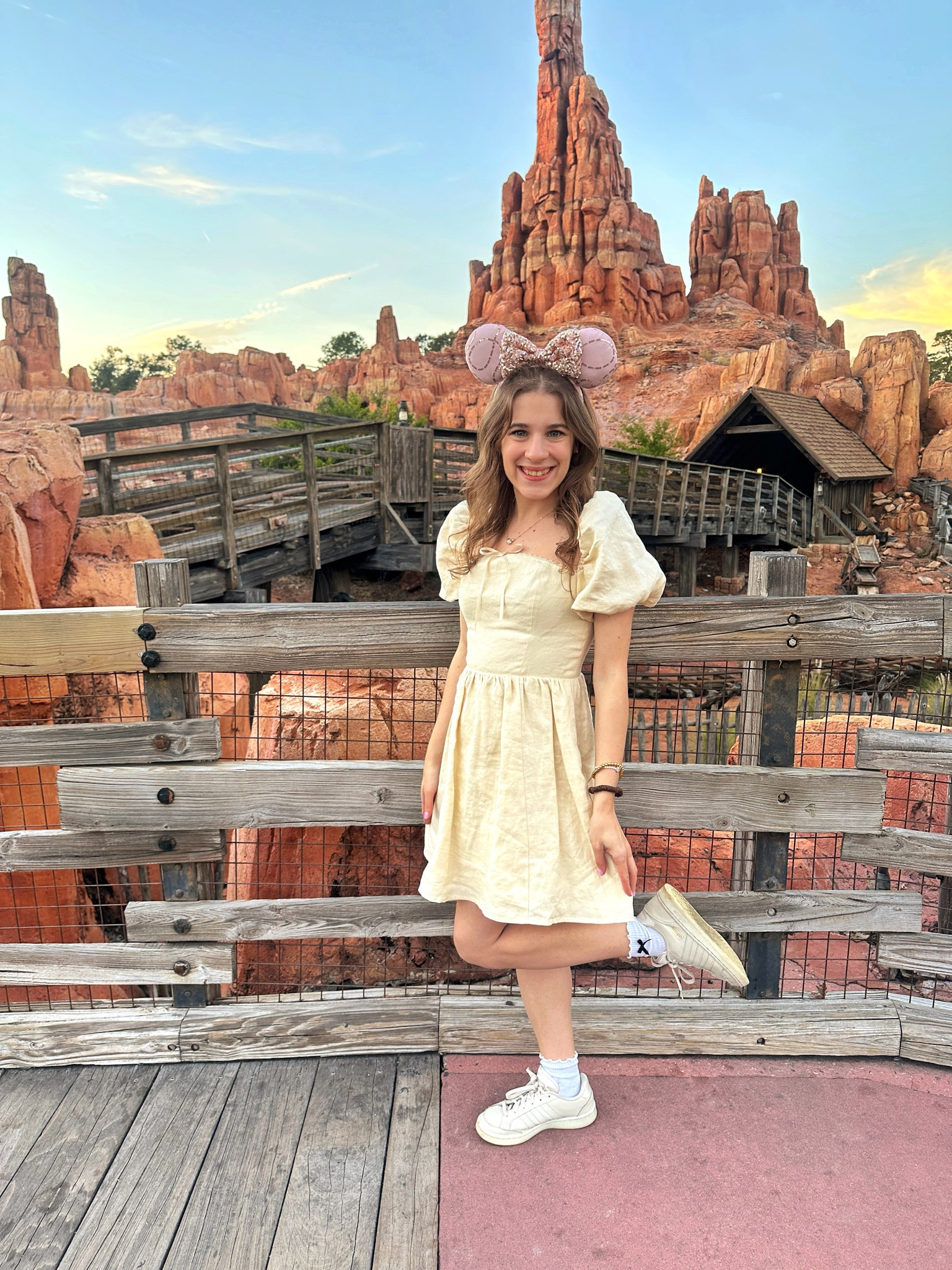Disney outfit! Wearing reformation and Kendra Scott 

#LTKStyleTip #LTKTravel #LTKShoeCrush