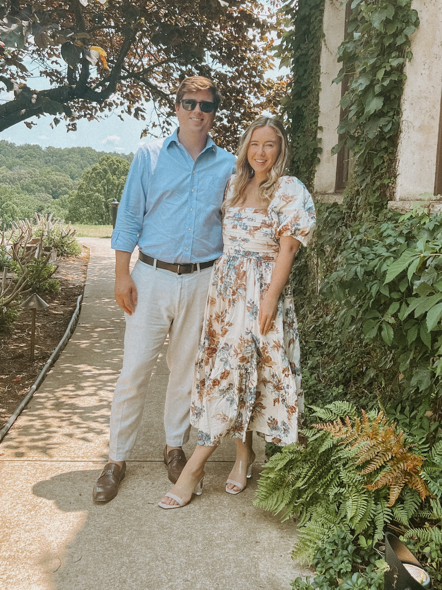 sachin and babi light blue dress What to Wear For Engagement Photos + What To Be Careful Of main image 1