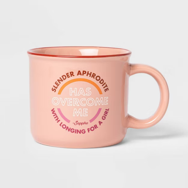 15oz Camper Mug Slender Aphrodite Pink - Pride | Target