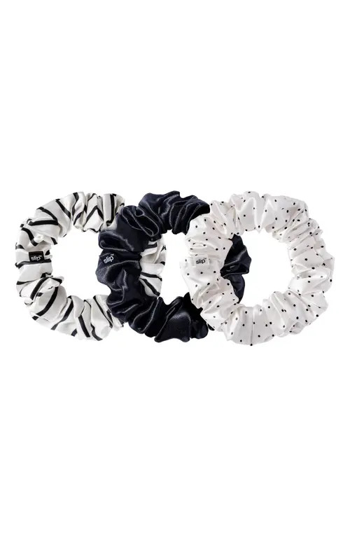 slip Midsummer 3-Pack Large Silk Scrunchies Set in St Tropez at Nordstrom | Nordstrom