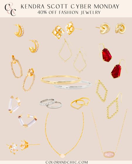 Kendra Scott Cyber Monday Deals with 40% off fashion jewelry! Including bracelets, necklaces, rings, earrings and more 

#LTKstyletip #LTKsalealert #LTKCyberWeek