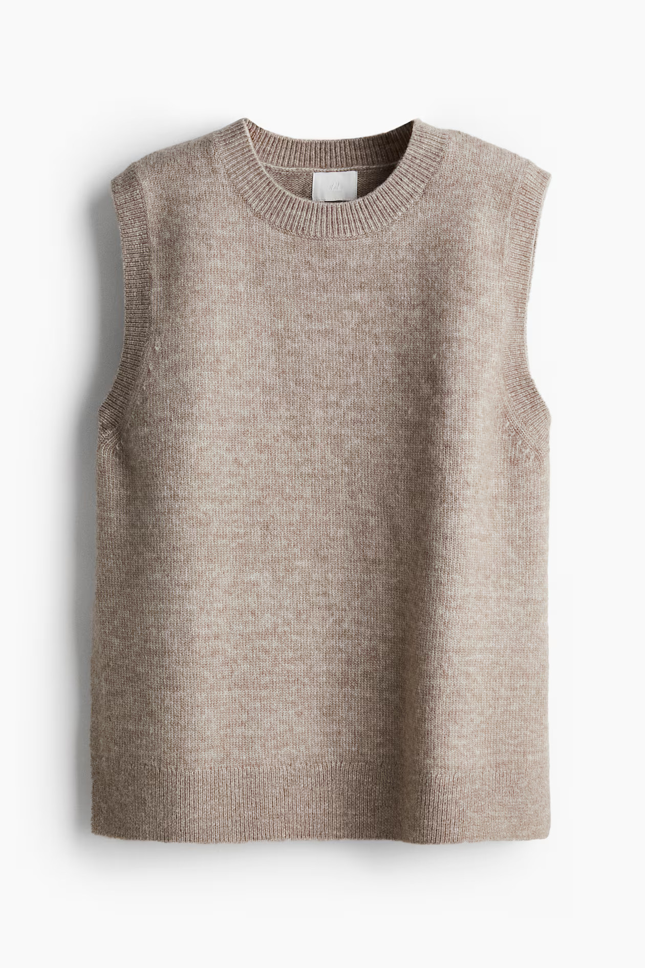 Sweater vest - Taupe melange - Ladies | H&M US | H&M (US + CA)