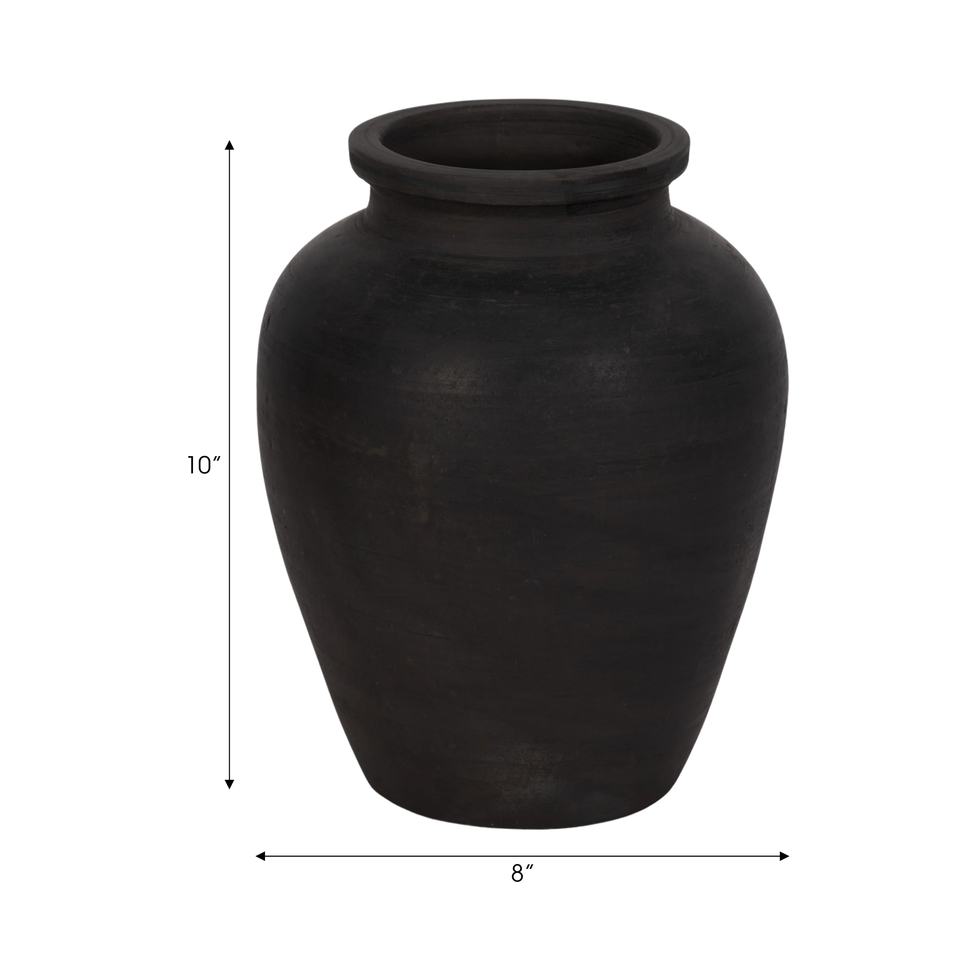 Terracotta, 10" Traditional Jug, Round | Wayfair North America