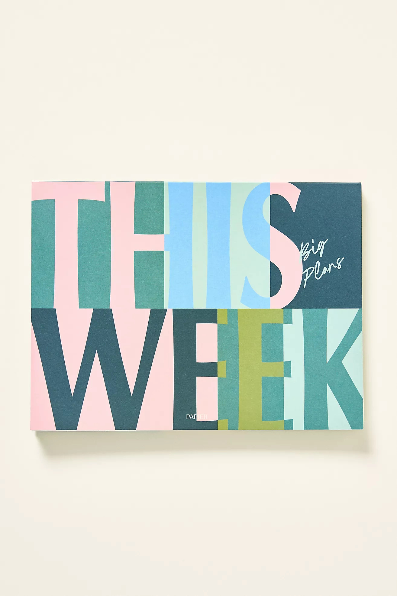 Papier Weekly Planner Notepad | Anthropologie (US)