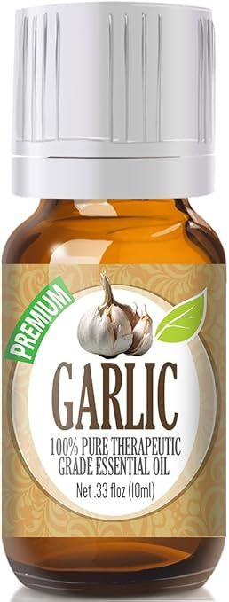 Garlic Essential Oil - 100% Pure Therapeutic Grade Garlic Oil - 10ml | Amazon (US)