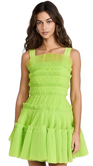 Jacinto Pleated Mini Dress | Shopbop