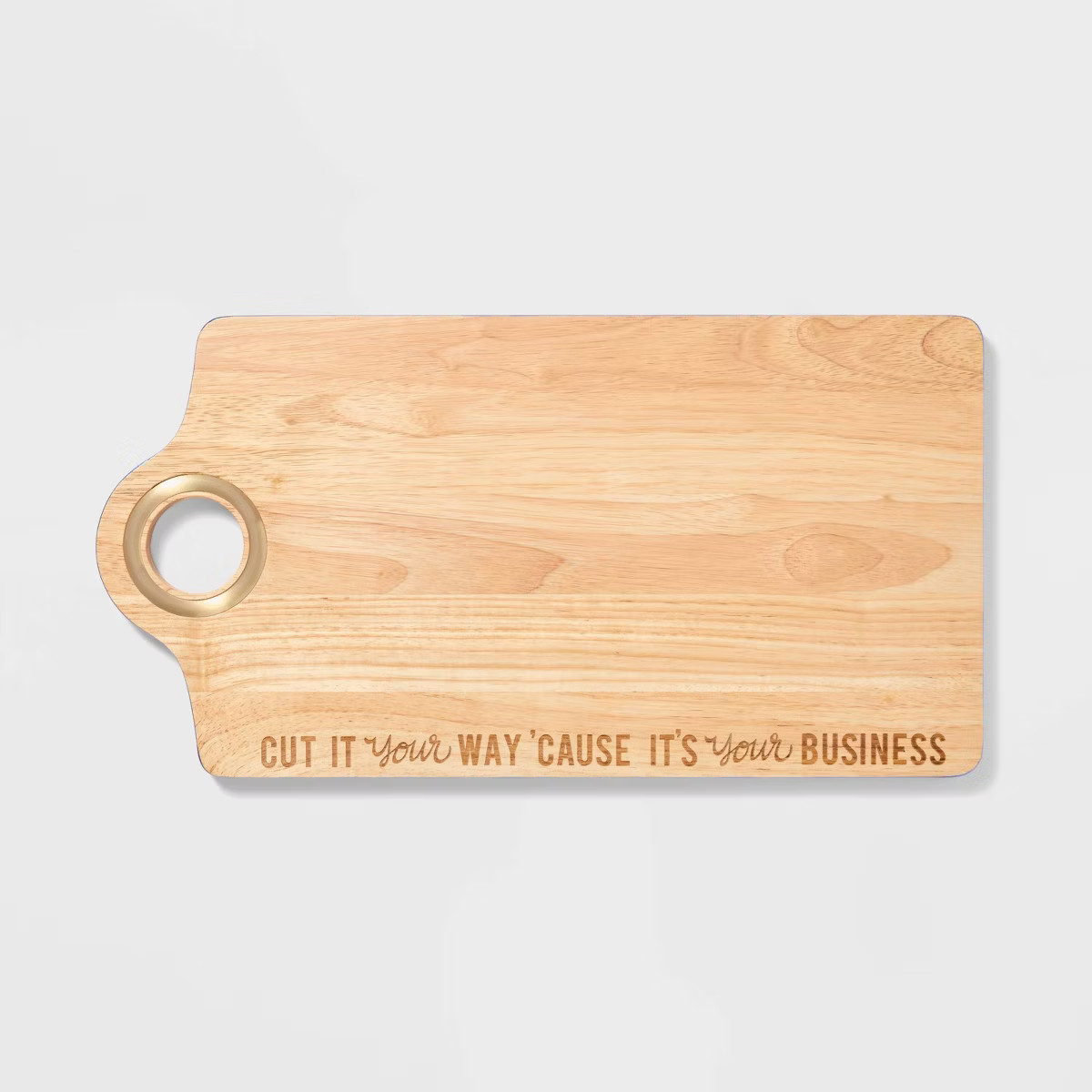 Wood Cutting Board "Cut It Your Way Cause It's Your Business" - Tabitha Brown for Target | Target
