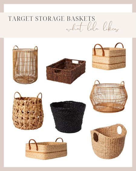 The more storage baskets the merrier! Love these ones from Target!

#LTKunder50 #LTKhome
