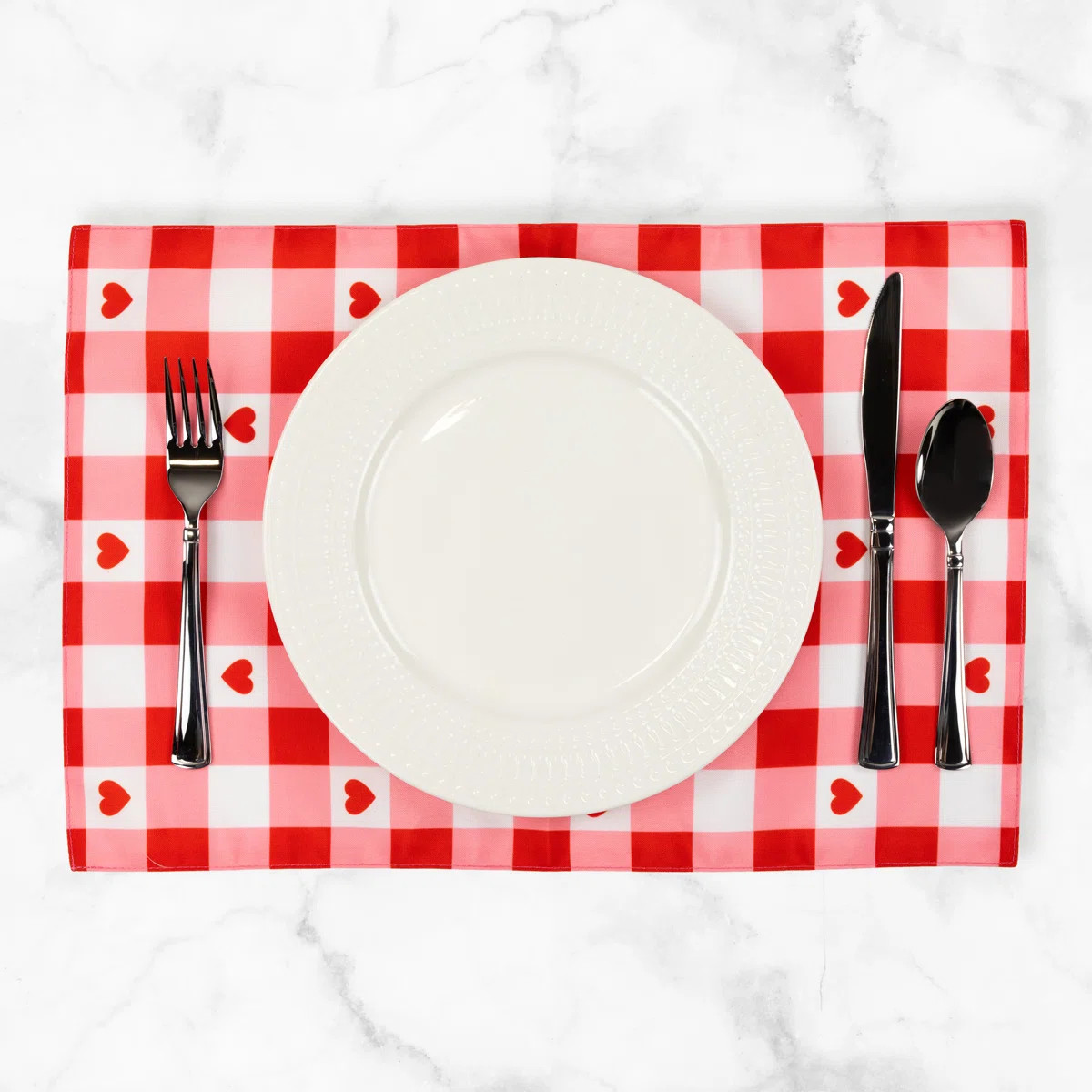 Polyester Plaid Rectangle Placemat (Set of 4) | Wayfair North America