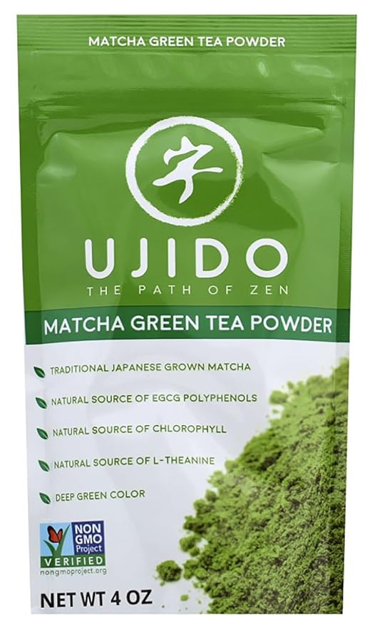 Ujido, Ujido Green Tea Matcha Pwdr, 4 Ounce | Amazon (US)