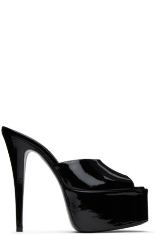 Black Marina Mules | SSENSE