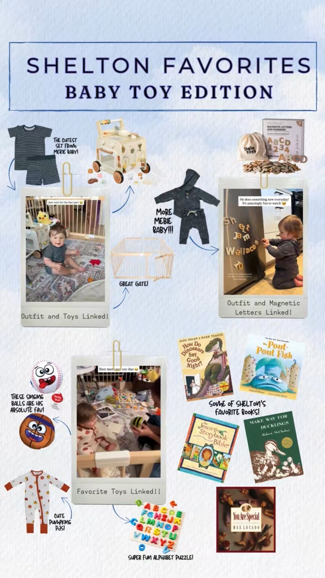 Som of Shelton’s favorites that we thought you might love just as much! 

#LTKSaleAlert #LTKFamily #LTKBaby