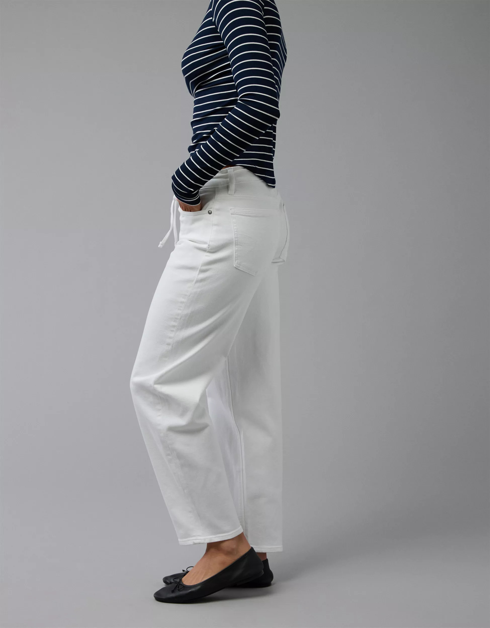 AE Stretch Barrel Jean | American Eagle Outfitters (US & CA)