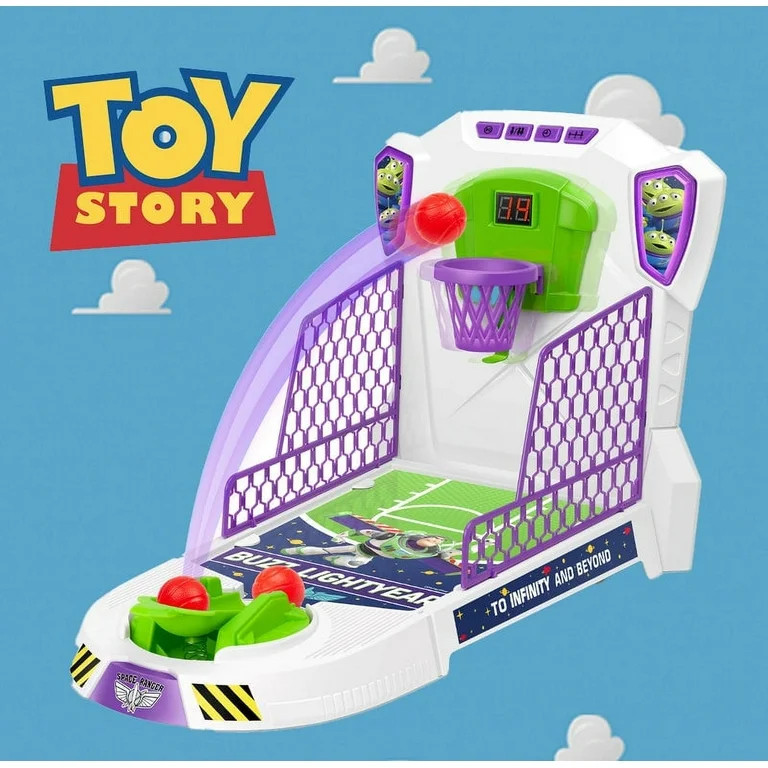 World Tech Toys Toy Story Buzz Lightyear Electronic Tabletop Basketball, Multi-color | Walmart (US)
