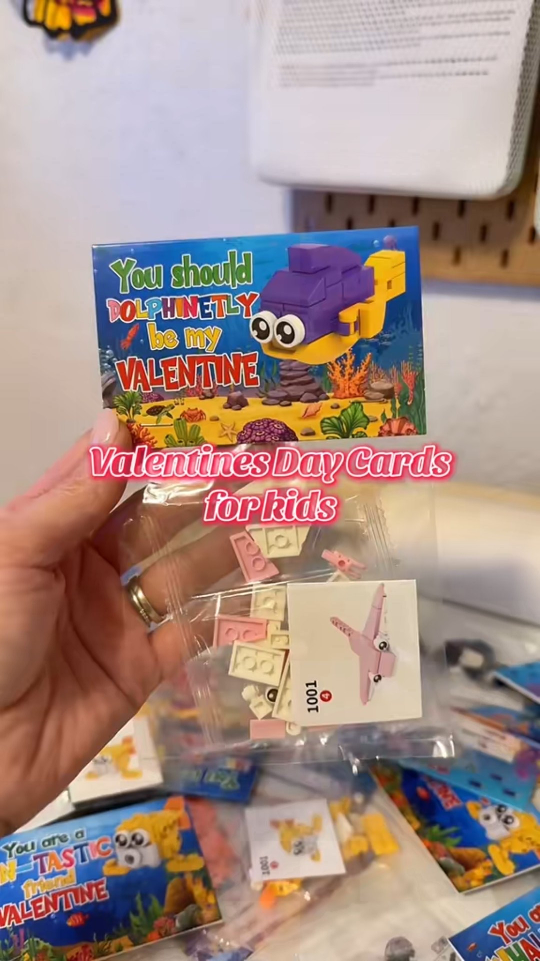 These ocean themed Valentine’s Day cards are so fun - what kid doesn’t like building blocks? And parents love that it does not have candy. 

#LTKValentine #LTKSaleAlert #LTKKids
