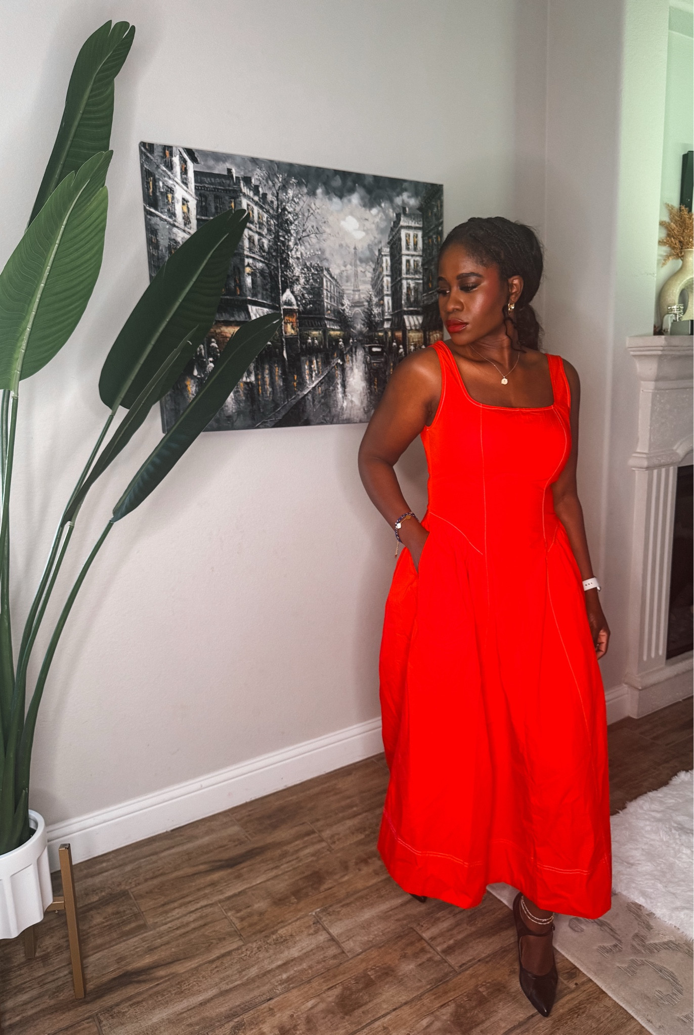 POV: when the dress does ALL the work ❤️✨ no extras, just confidence and a little red moment 💁🏽‍♀️ effortless, classy, and turning heads without trying 😌 #RedDress #OOTD #EffortlessStyle #ClassyVibes #DateNightLook #ConfidenceBoost #StyleInspo #MomStyle #SimpleButElevated

#LTKdayinmylife #LTKmomlife #LTKgrwm