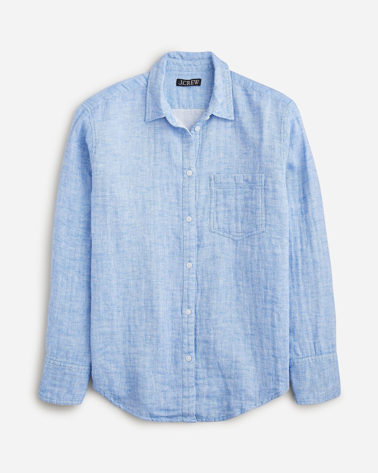 Garçon classic shirt in cotton-linen blend gauze | J. Crew US