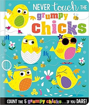 Never Touch the Grumpy Chicks      Board book – Touch & Feel, February 1, 2022 | Amazon (US)
