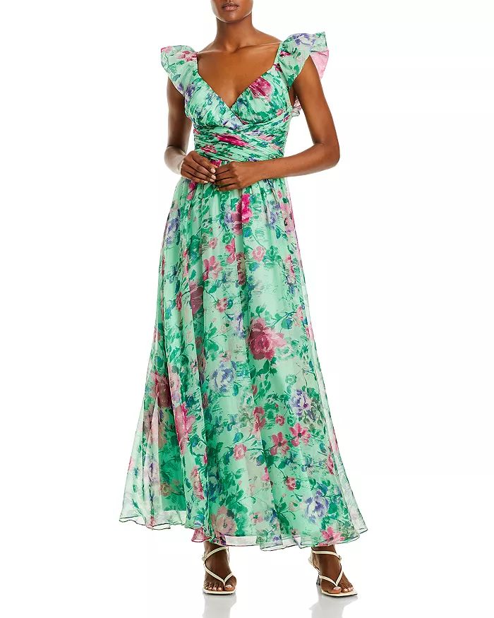 Cap Sleeve Floral Print Dress - 100% Exclusive | Bloomingdale's (US)