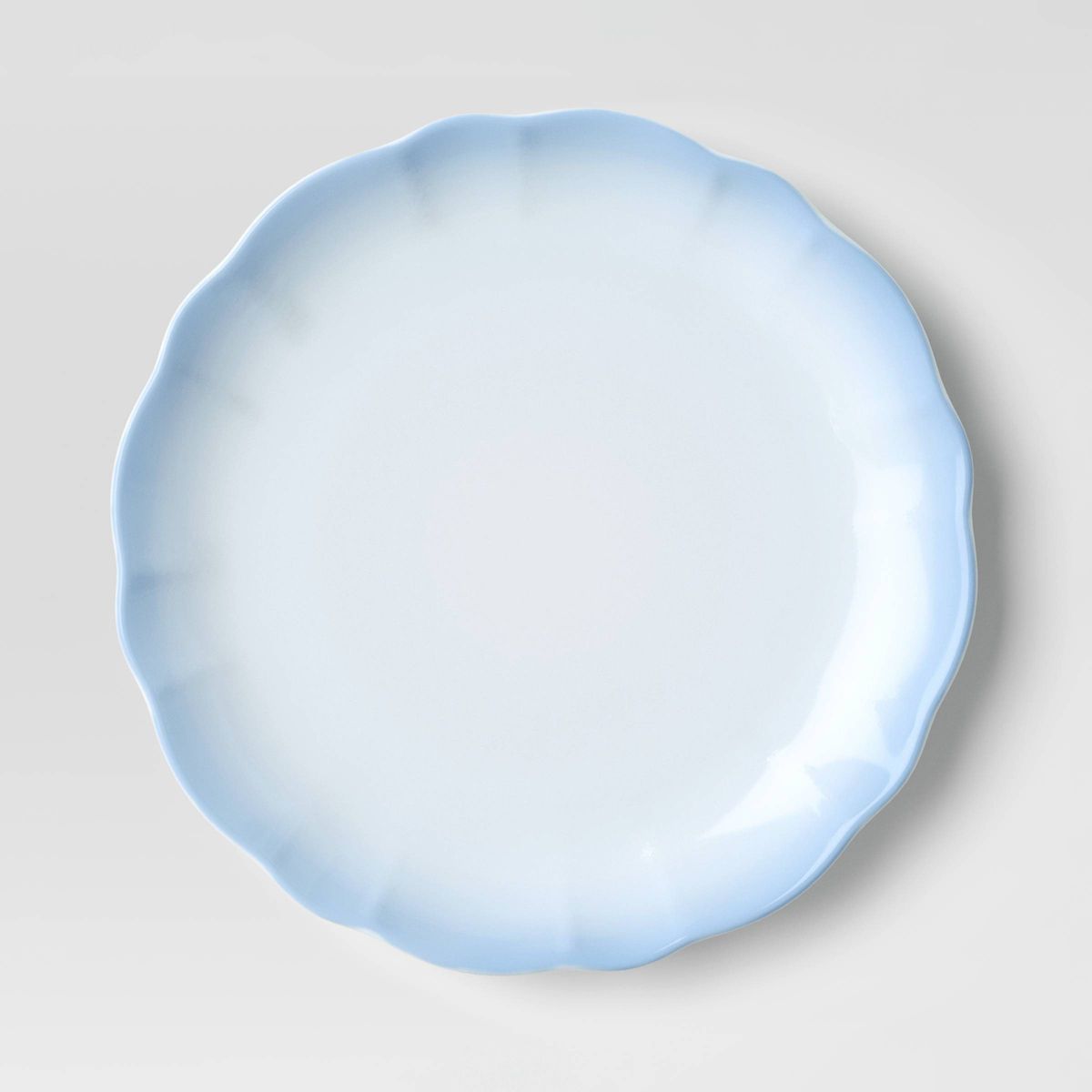 10.88" Stoneware Dinner Plate Blue - Threshold™ | Target