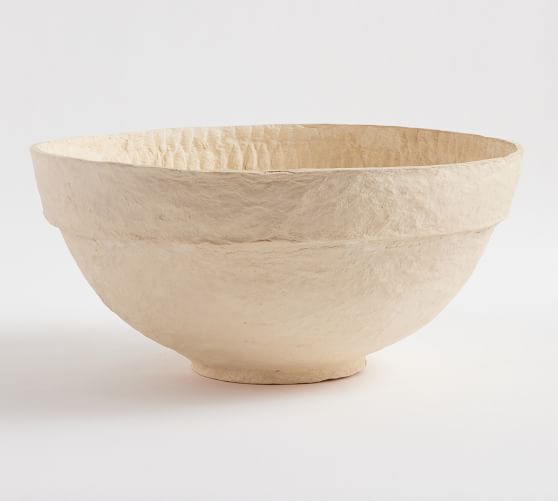 Paper Mache Centerpiece Bowl | Pottery Barn (US)