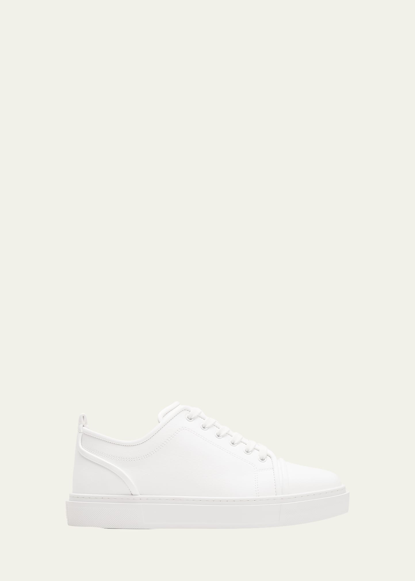 Christian Louboutin Men's Adolon Junior Leather Low-Top Sneakers | Bergdorf Goodman