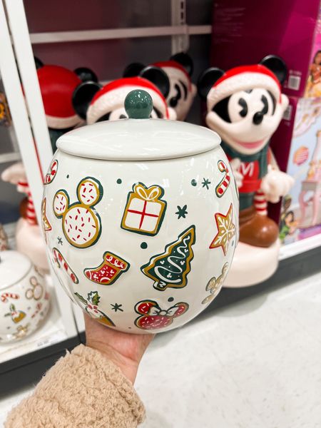 You’ll love this Disney Christmas cookie jar! Perfect size and great quality 

#targethome #christmasdecor #disneyfinds #targetfinds 

#LTKSeasonal #LTKfamily #LTKHoliday