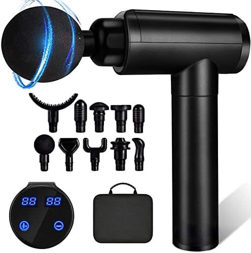Massage Gun, Muscle Therapy Gun for Athletes, Deep Tissue Percussion Body Muscle Massager with 30... | Amazon (US)
