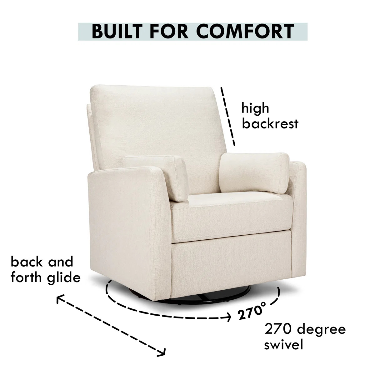 Ethan Swivel Recliner in Performance Fabric | Wayfair North America