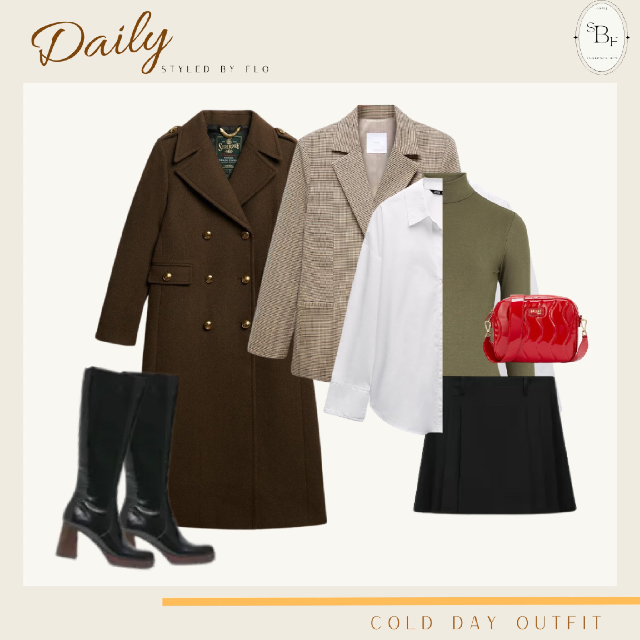 Stylée pour braver le froid 