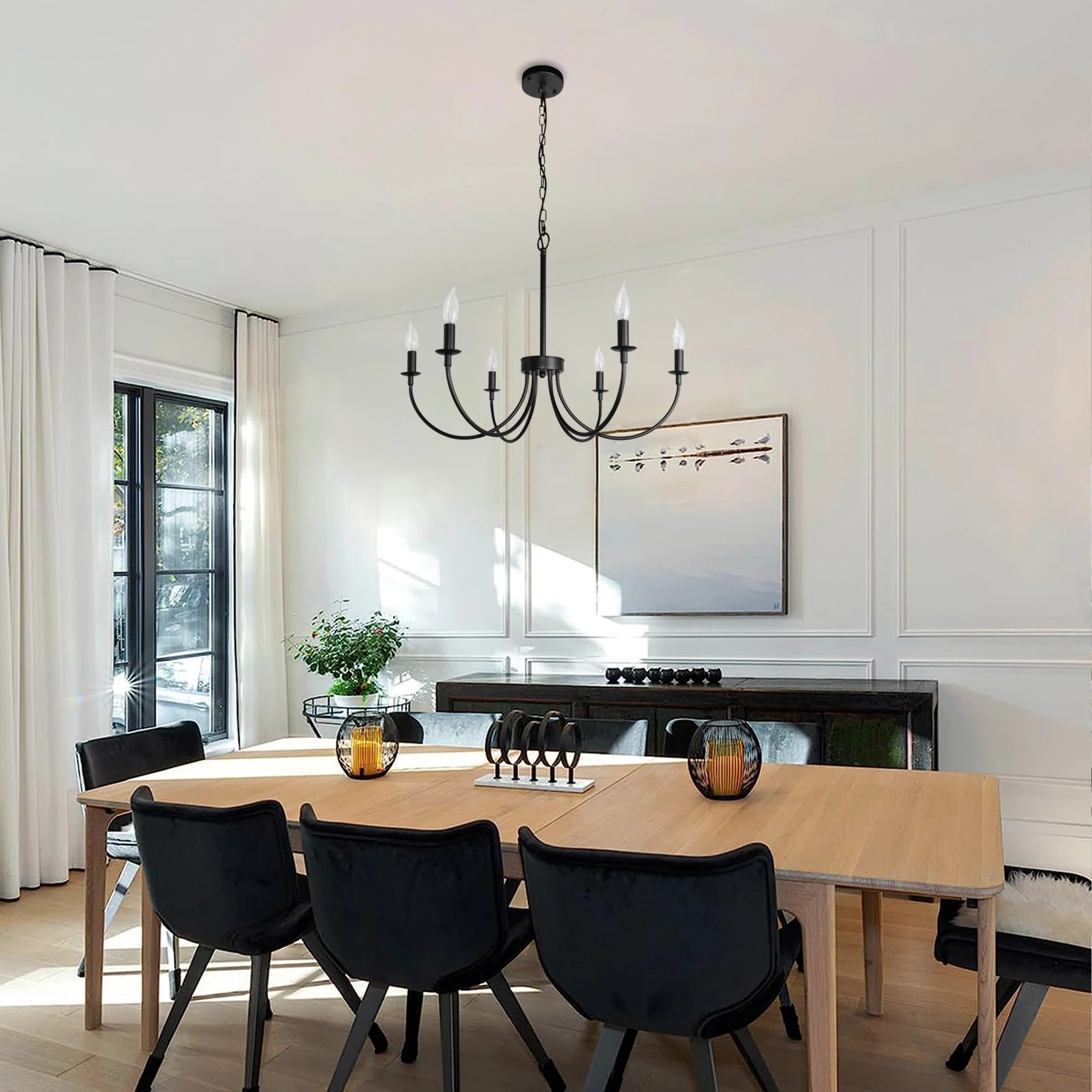 6 - Light Dimmable Classic / Traditional Chandelier | Wayfair North America