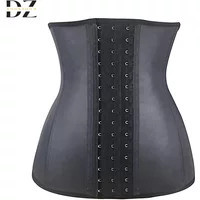 Women 9-Steel-Bone 100% Latex Rubber Girdle Waist Trainer Corsets Hourglass Body Shaper Long Torso Waist Cincher Weight Loss | AliExpress (US)