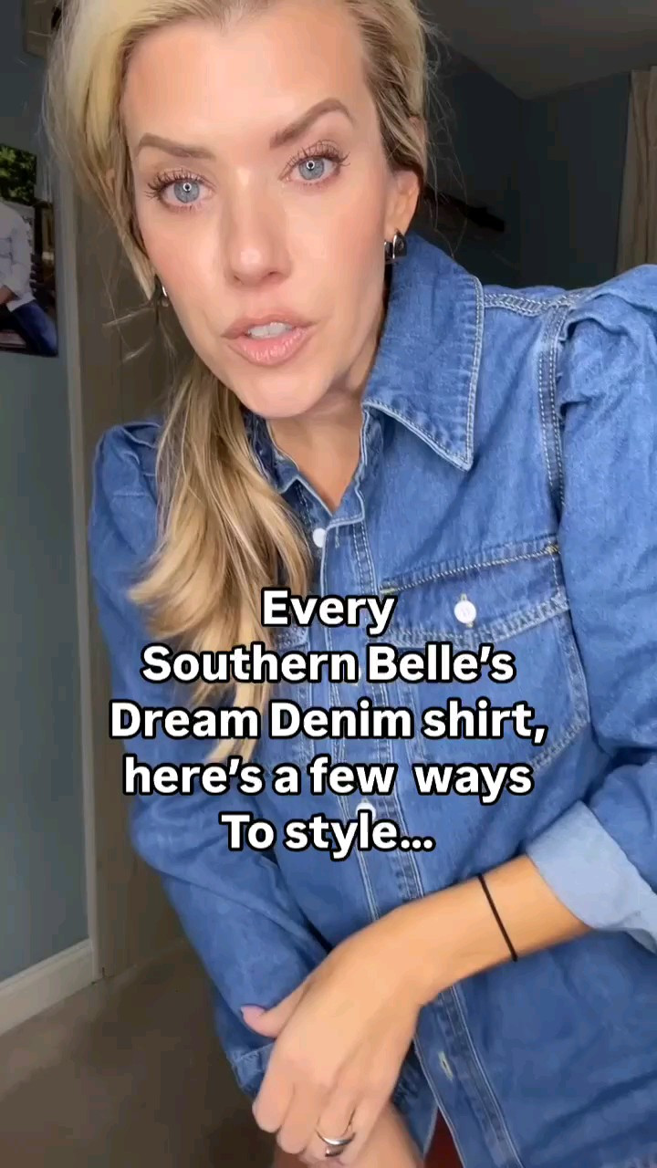 This jean shirt is a must have for fall! 

#LTKOver40 #LTKStyleTip #LTKShoeCrush