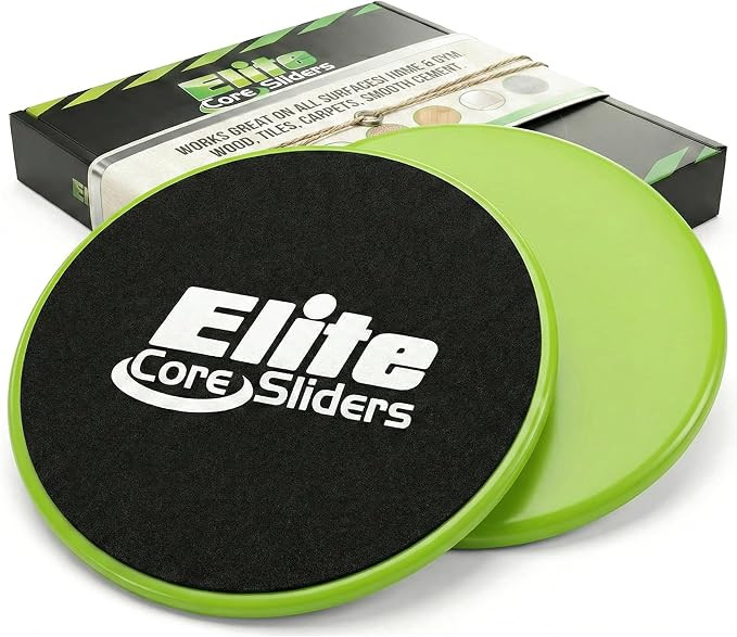 Elite Sportz Core Sliders for Working Out - Pack of 2 Compact, Dual Sided Gliding Discs for Full ... | Amazon (US)