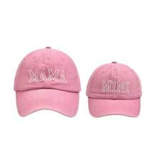 pcs Mother And Baby Matching Caps With Embroidered MAMA MINI ParentChild Baseball Caps For Mother Day Children Day And Sun Hats | SHEIN