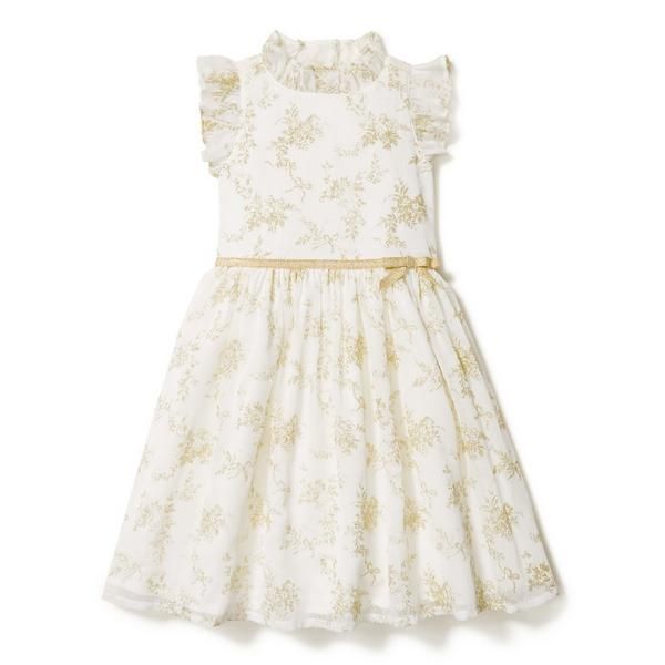 Shimmer Floral Chiffon Dress | Janie and Jack