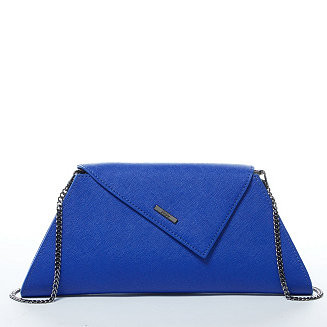 Leather Clutch Bag Evening Purse Crossbody Cobalt Blue Unique Women's Handbag | Macy's