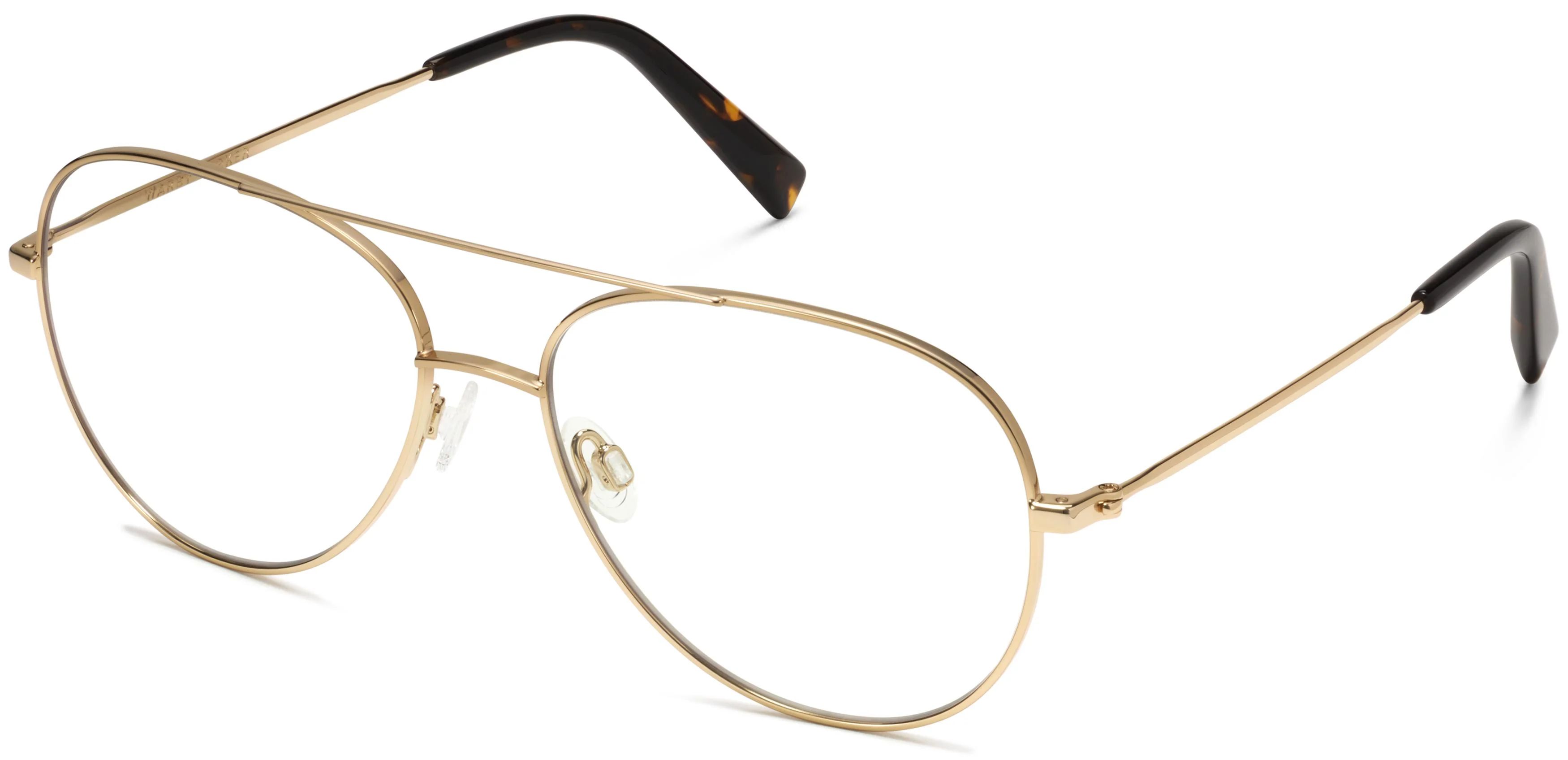 York Eyeglasses in Polished Gold | Warby Parker | Warby Parker (US)