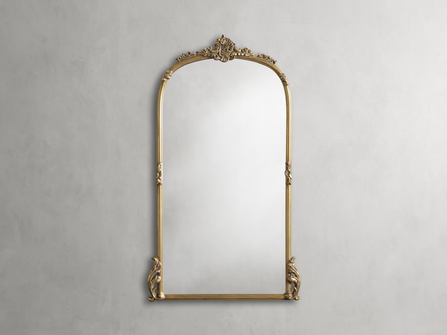 Amelie Mirror in Gold | Arhaus