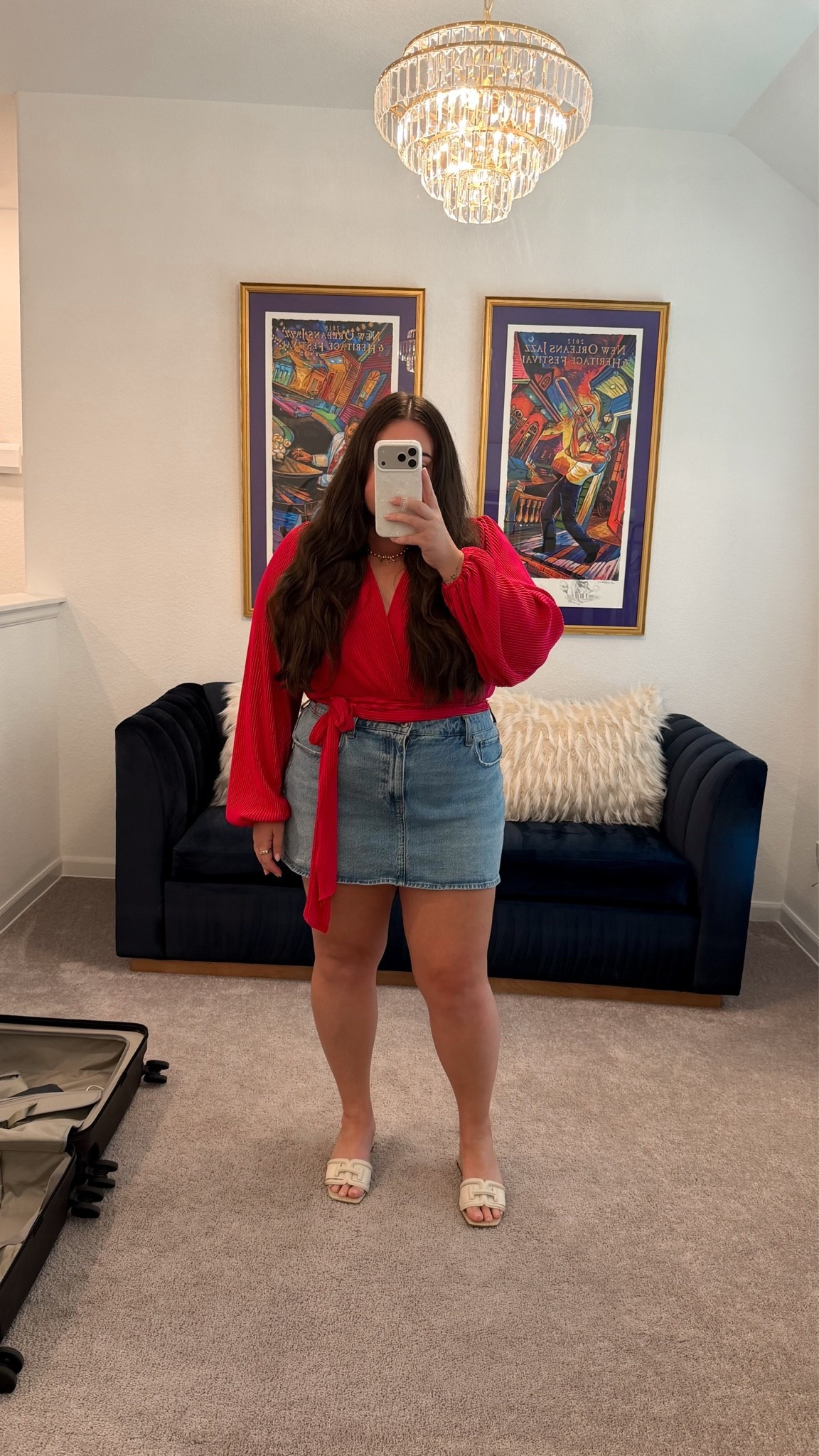 Palm Springs 🌴🍊👙 outfit. Denim skirt. Abercrombie skirt. Summertime outfit. Summertime daytime outfit. Summer daytime outfit. Top is old from Lulu’s.

#LTKootd #LTKgrwm #LTKSeasonal