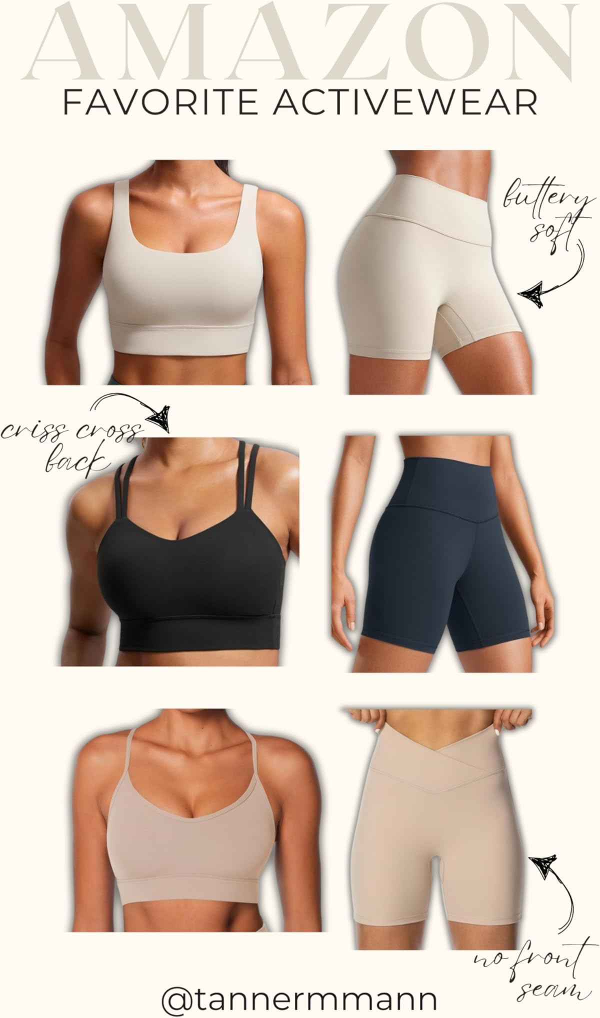 CRZ YOGA Womens ButterLuxe Biker Shorts 6 Inches - High Waisted Workout Running Volleyball Spandex Yoga | Amazon (US)