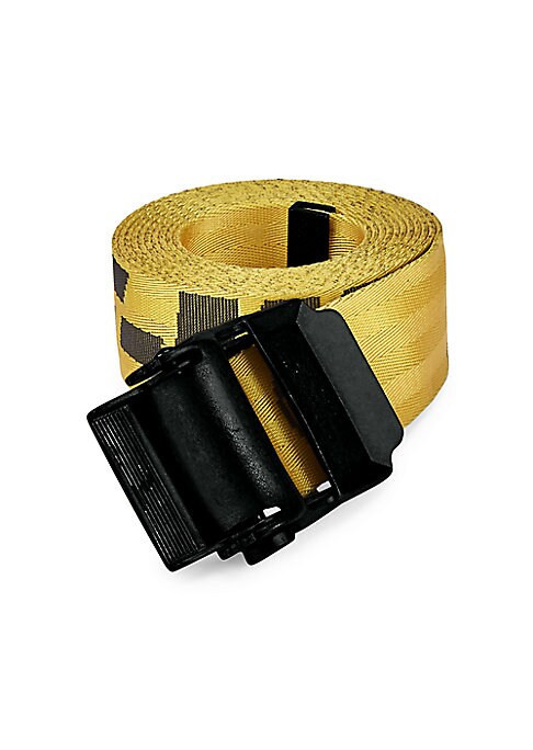 Off-White Men's Industrial Belt - Yellow | Saks Fifth Avenue