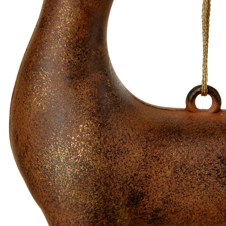 Holy Ground Copper Deer Christmas Ornament, 6.3", by Holiday Time | Walmart (US)