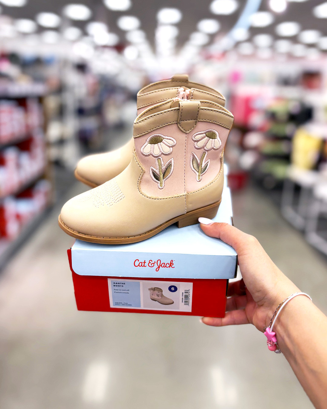 Prettiest toddler boots by Cat & Jack 🤍 Cowboy style with floral pattern
#targetshopping #targetdeals 

 #LTKSeasonal #LTKKids