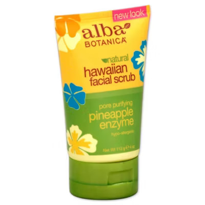 Alba Botanica® 4 oz. Hawaiian Pore Purifying Pineapple Enzyme Facial Scrub | Bed Bath & Beyond