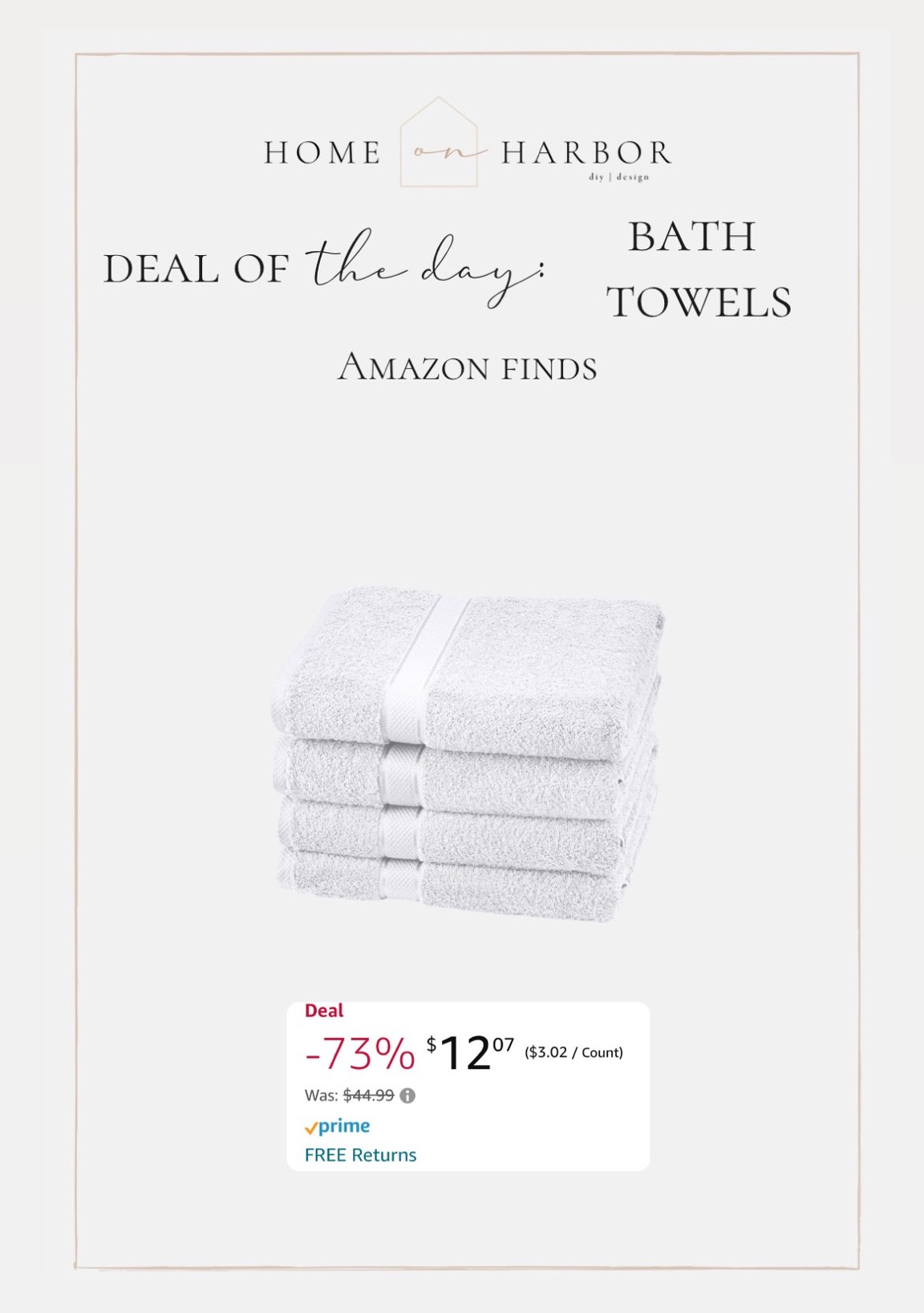Amazon bath towels on lightning deal today! Going fast!!

#LTKsalealert #LTKhome